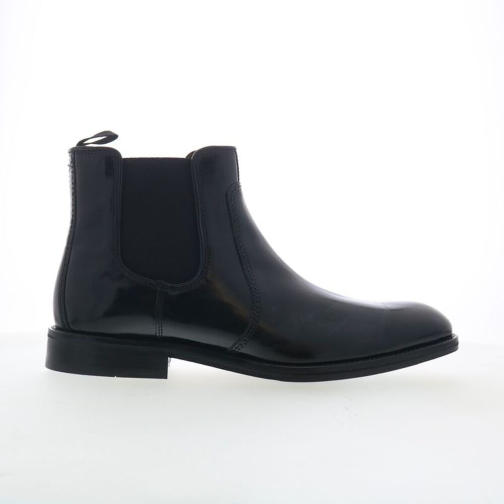 Johnston & Murphy Mens Meade Black Boots (NWT)